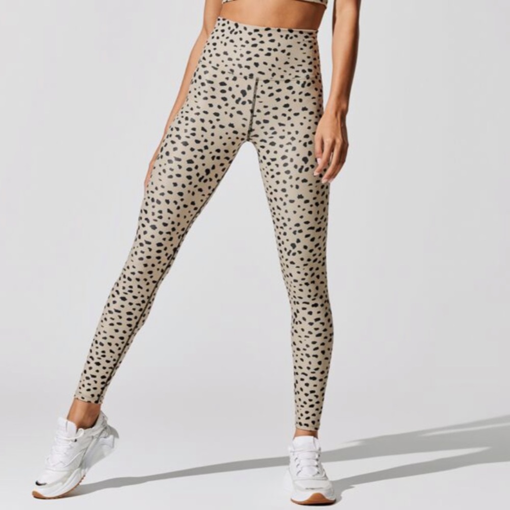 Beach Riot | BNWOT Ribbed Ayla Legging Taupe Spot